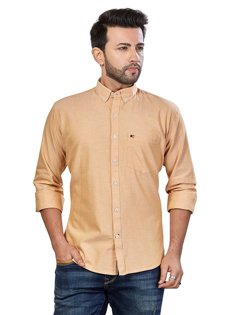 Outluk 1419 Oxford Cotton Regular Wear Mens Shirt Collection